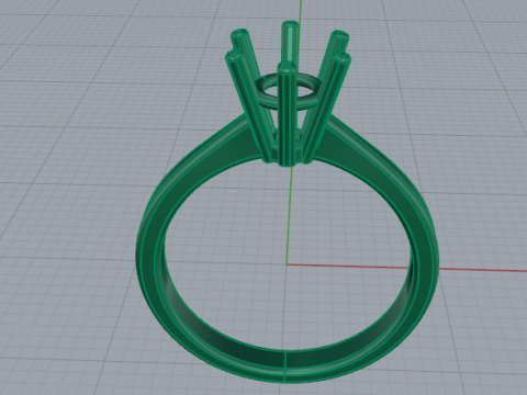 452 Ring Model Cetak 3D