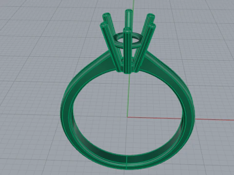 452 Ring 3D Print Model