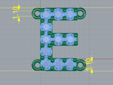 453 E pend Modelo de impresión 3D