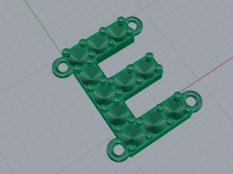 453 E pend 3D Print Model
