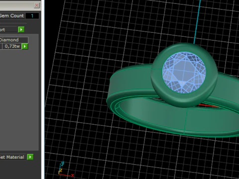 455 ring 3D Print Model