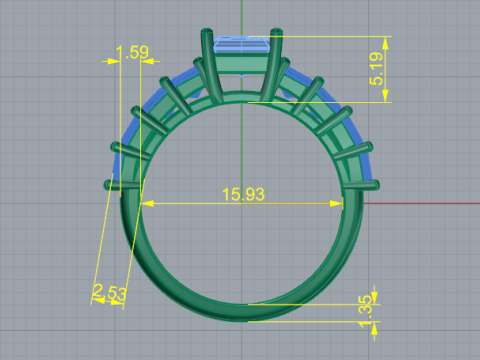 457 Ring 3D प्रिंट मॉडल