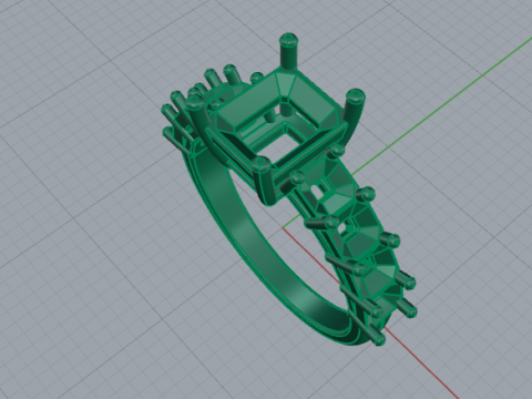 457 Ring 3D प्रिंट मॉडल