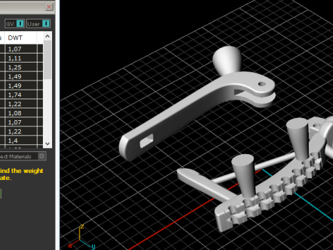 459 Earrings with stones 3D Baskı Modeli