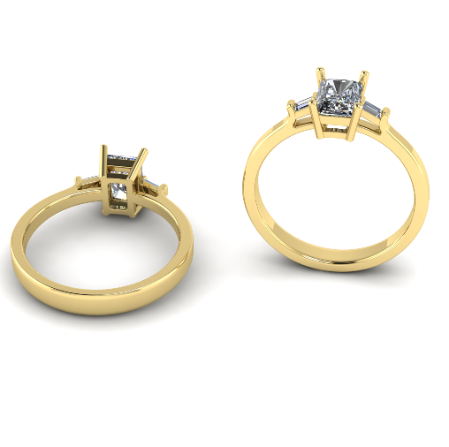 460 Ring 3D Baskı Modeli .c4d .max .obj .3ds .fbx .stl .blend