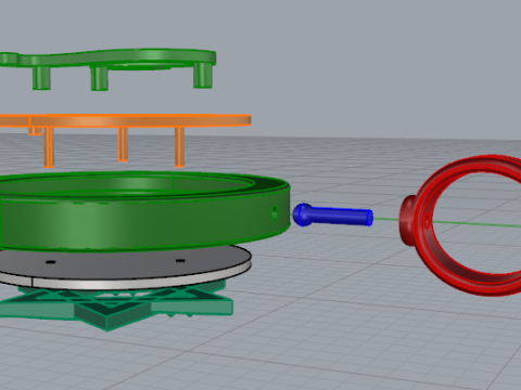 461 Pendant with zodiac sign leo Modello di stampa 3D