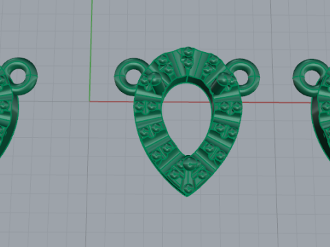 462 Pendants 3D Print Model