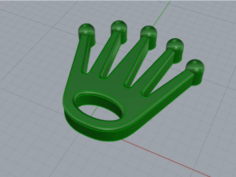 654 Crown 3D Print Model