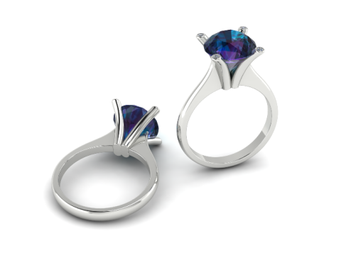 657 Ring for women 3D Print Model