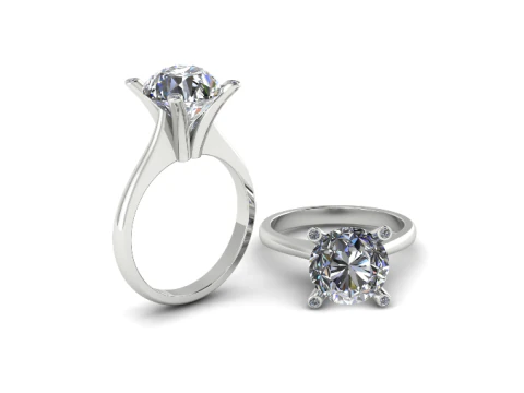 657 Ring for women 3D Print Model