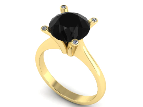 657 Ring for women 3D Print Model