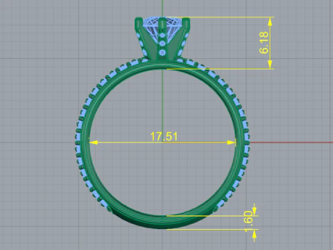 663 Ring 3D Print Model