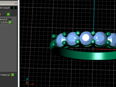 664 Ring 3D Print Model