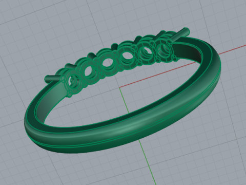 664 Ring 3D Baskı Modeli