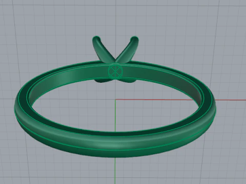 666 ring 3D Print Model
