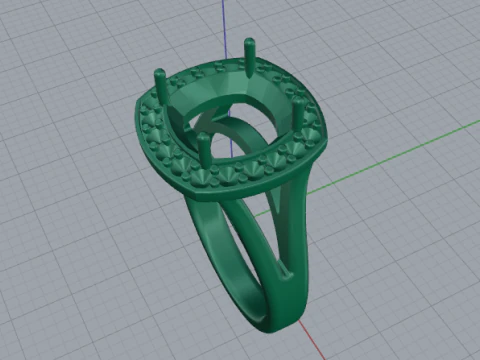 669 ring 3D Print Model