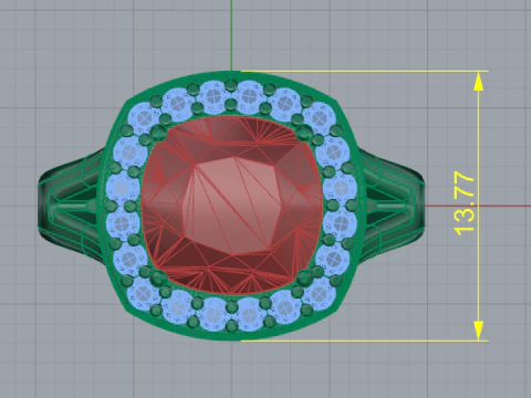 669 ring 3D Print Model