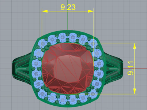669 ring 3D Print Model
