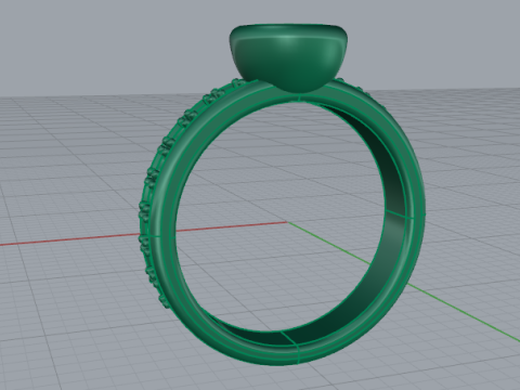 675 Ring 3D 프린트 모델