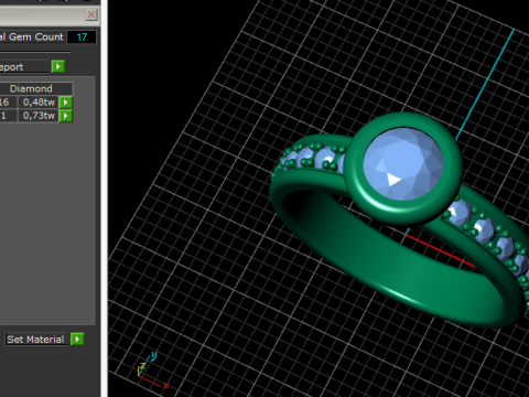 675 Ring 3D 프린트 모델