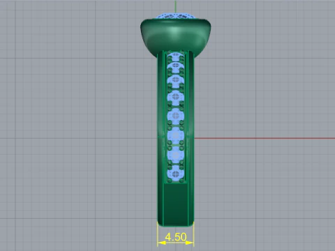 675 Ring 3D Print Model
