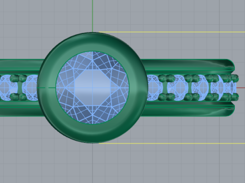 675 Ring 3D 프린트 모델