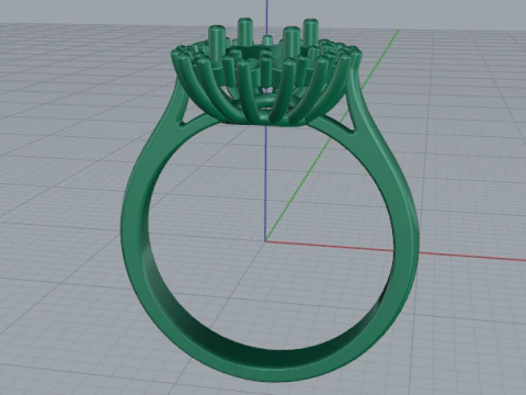 676 Ring 3D Print Model
