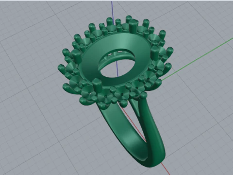676 Ring 3D Print Model