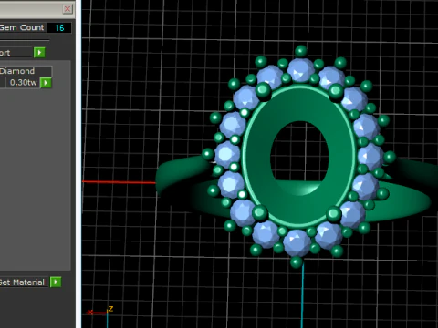 676 Ring 3D Print Model