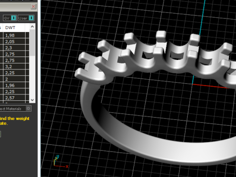 677 Ring Modello di stampa 3D