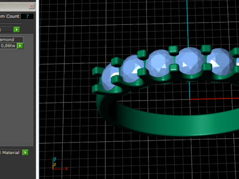 677 Ring Modello di stampa 3D