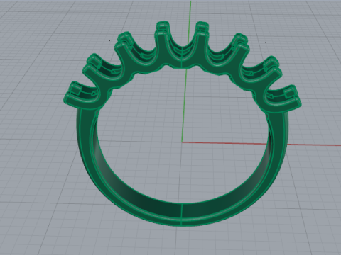 678 Ring Modelo de impresión 3D