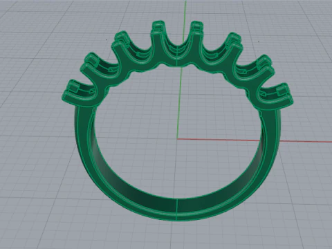 678 Ring 3D Print Model