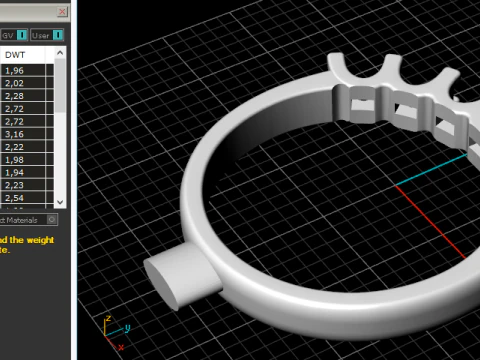 678 Ring 3D Print Model