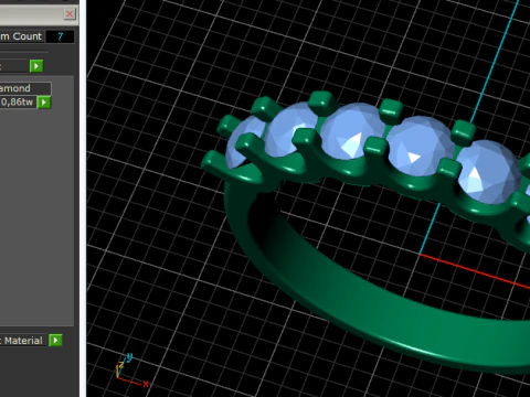 678 Ring 3D Print Model