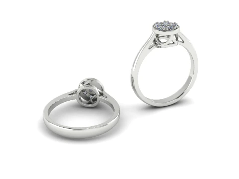 679 戒指 3D 打印模型