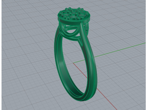 679 Ring 3Dプリントモデル