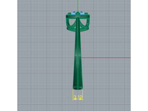 679 Ring 3Dプリントモデル