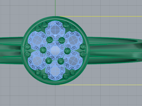 679 Ring 3Dプリントモデル
