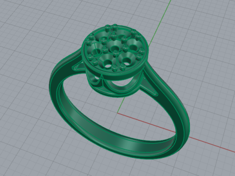 679 Ring 3Dプリントモデル