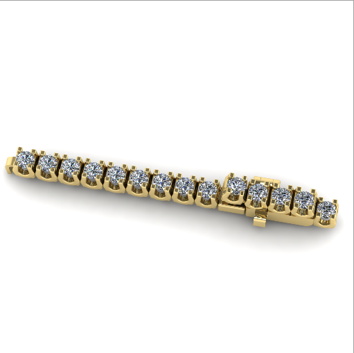 680 Bracelet 3D Принт Модель .c4d .max .obj .3ds .fbx .stl .blend