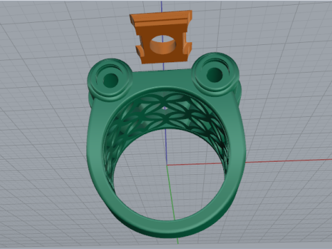 684 Ring 3D प्रिंट मॉडल