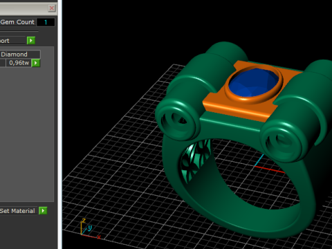 684 Ring 3D प्रिंट मॉडल
