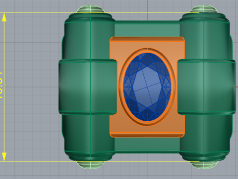 684 Ring 3D प्रिंट मॉडल