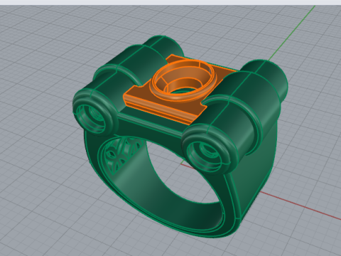 684 Ring 3D प्रिंट मॉडल