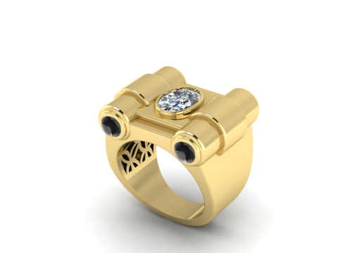684 Ring 3D प्रिंट मॉडल