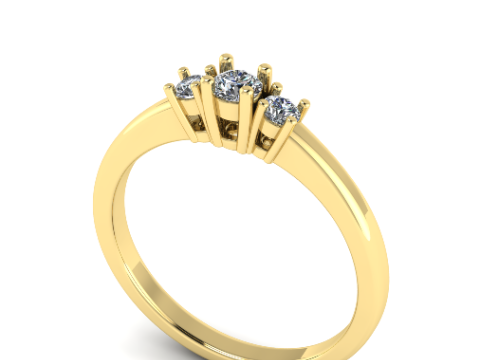 685 Ring 3Dプリントモデル