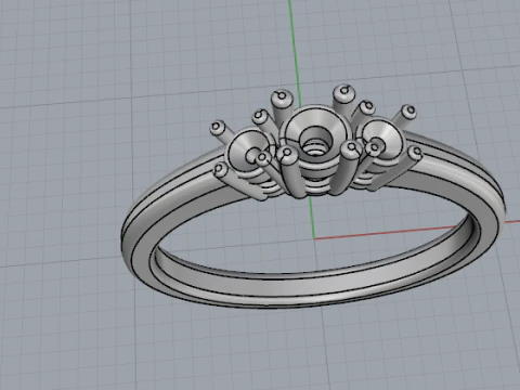 685 Ring 3D Print Model