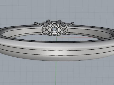 685 Ring 3D-Druckmodell