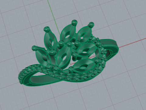 686 Ring 3D 프린트 모델